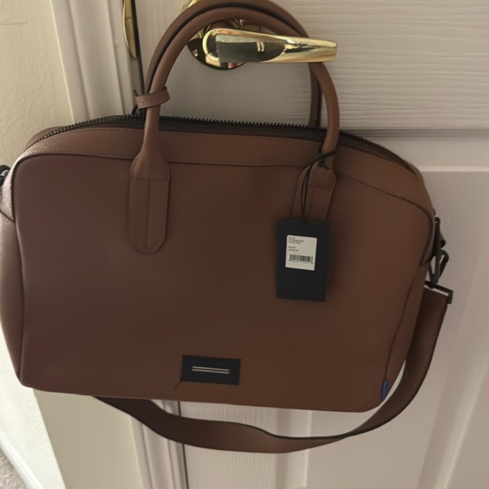 Brand new Uri Minkoff briefcase/laptop bag